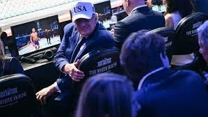 Despite empty seats in some areas on White House lawn, UFC bouts show Trump's knack for appealing to America's lowest common denominator still pays off Despite empty seats in some areas on White House lawn, UFC bouts show Trump's knack for appealing to America's lowest common denominator still pays off