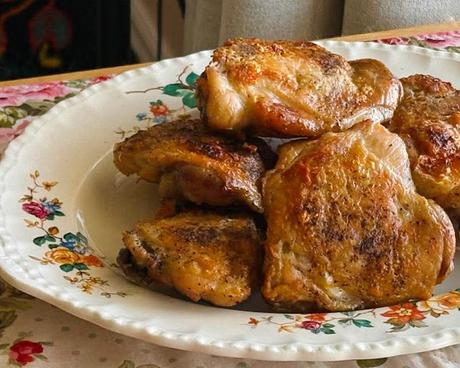 Perfectly Roasted Chicken Thighs