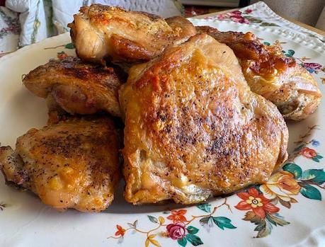 Perfectly Roasted Chicken Thighs