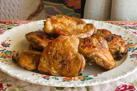 Perfectly Roasted Chicken Thighs