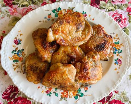 Perfectly Roasted Bone-In Chicken Thighs