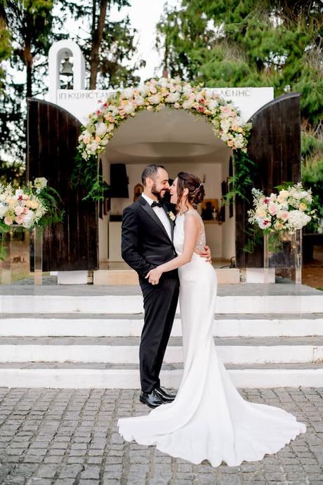Romantic Fall Wedding Thessaloniki Breathtaking Florals Timeless Details