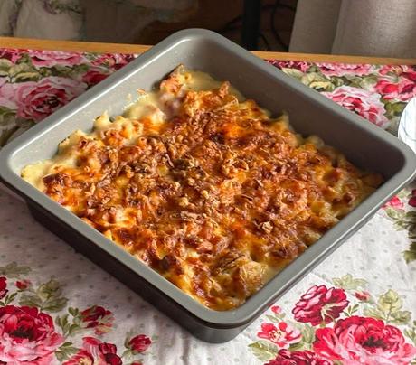 Macaroni Cheese Ham Casserole