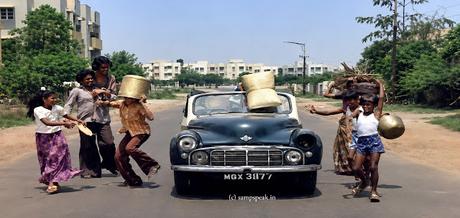 Jhanvasa car oorvalam  ~  தள்ளு மாடல் வண்டி இது தள்ளி விடுங்க