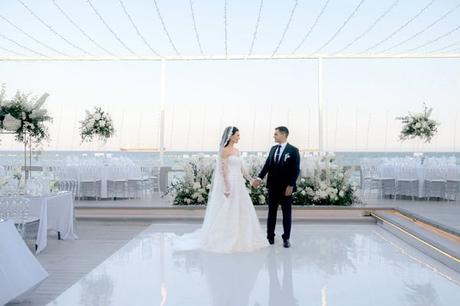 Dreamy Seaside Wedding White Decor