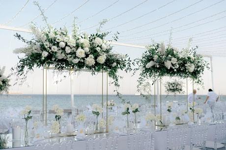 Dreamy Seaside Wedding White Decor