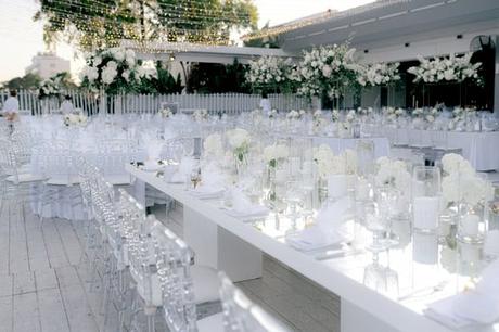 Dreamy Seaside Wedding White Decor