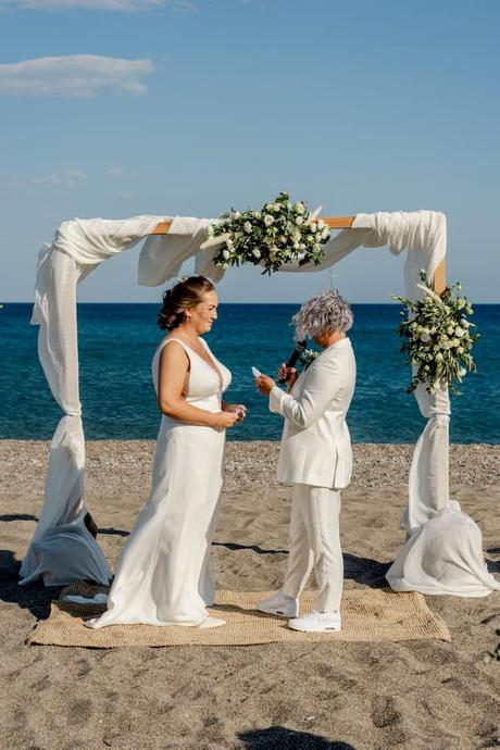 Romantic Spring Wedding In Rhodes With Rustic Chic Details
