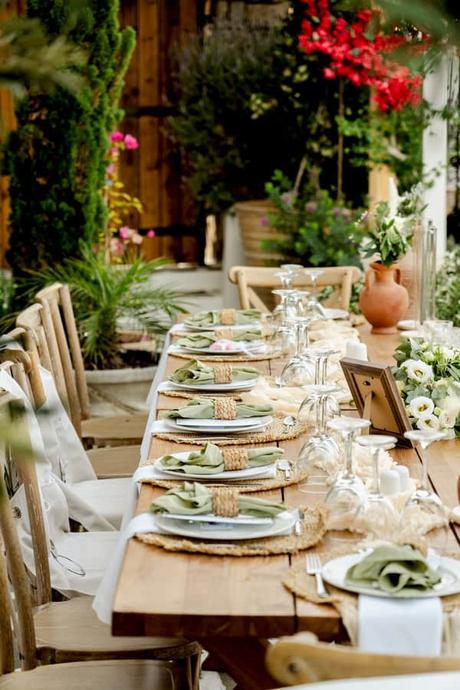 Romantic Spring Wedding In Rhodes With Rustic Chic Details