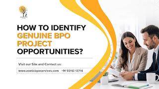 How to Identify Genuine BPO Project Opportunities?