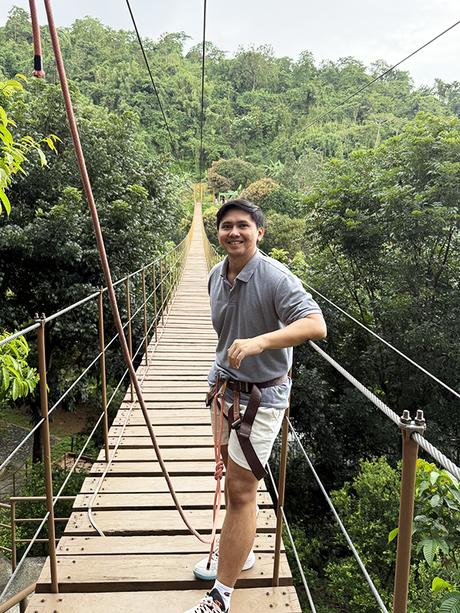UCM Adventure Park hanging bridge