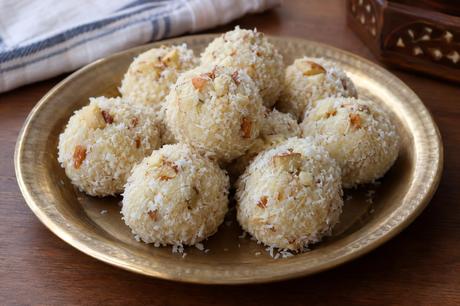 Coconut Laddu Homemade Coconut Laddu, ready to serve