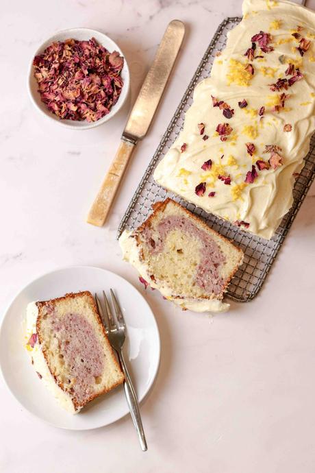 Lemon, raspberry and white chocolate loaf cake Lemon, raspberry and white chocolate loaf cake