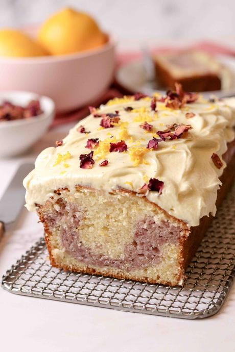 Lemon, raspberry and white chocolate loaf cake Lemon, raspberry and white chocolate loaf cake
