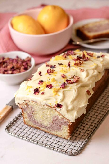 Lemon, raspberry and white chocolate loaf cake Lemon, raspberry and white chocolate loaf cake
