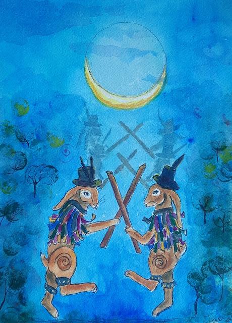 Rabbit, Rabbit Morris Dance Rabbit, Rabbit Morris Dance