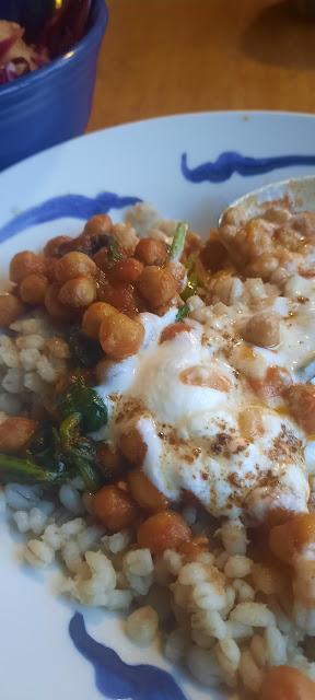 Ras El Hanout Garbanzos and Spinach Ras El Hanout Garbanzos and Spinach