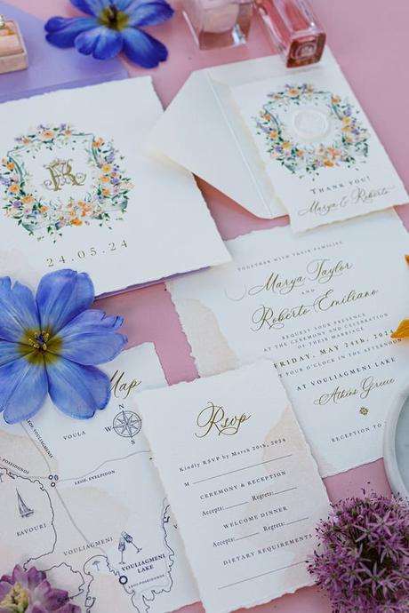 Romantic Garden Chic Wedding Inspiration Spring Florals