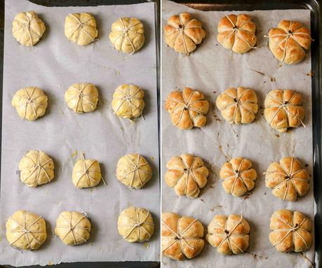 Pumpkin rolls