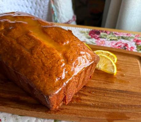 Lemon Curd Glazed Pound Cake Lemon Curd Glazed Pound Cake