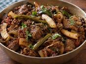 Fried Mutton with Coconut