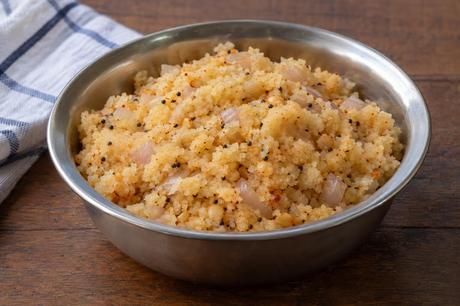 Homemade Instant Upma, ready to serve