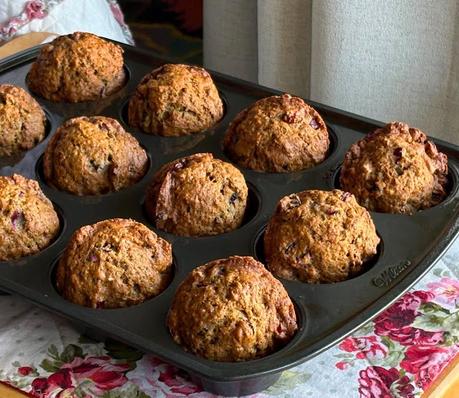 Cran-Apple Spice Muffins