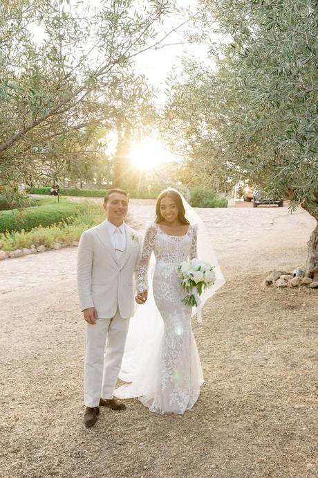 Timeless Destination Wedding Athens White Florals