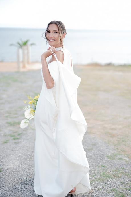 Romantic Summer Wedding Kalamata Orange Details