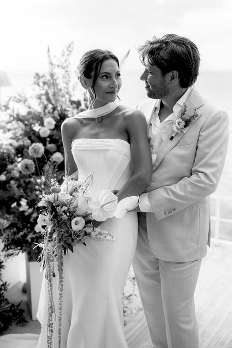 Romantic Summer Wedding Kalamata Orange Details