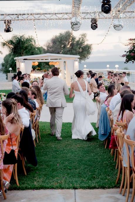 Romantic Summer Wedding Kalamata Orange Details