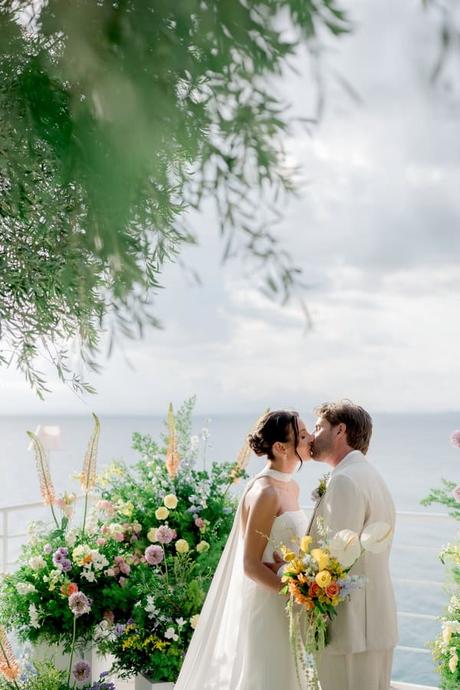 Romantic Summer Wedding Kalamata Orange Details