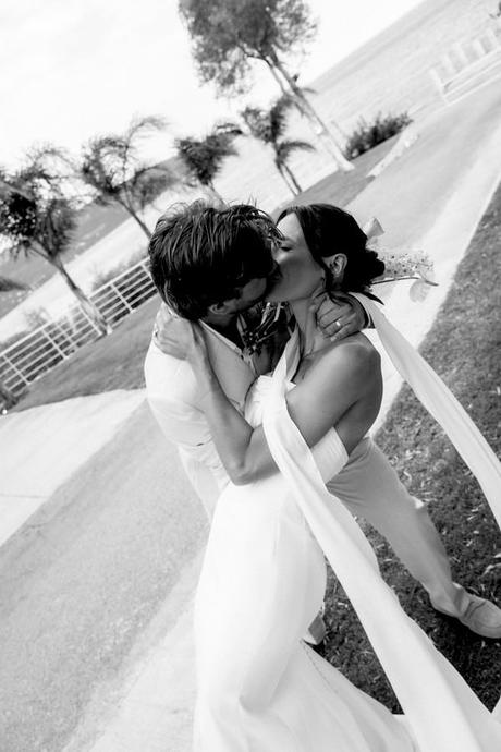 Romantic Summer Wedding Kalamata Orange Details
