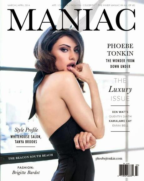 Phoebe Tonkin - Maniac Magazine March April 2014
