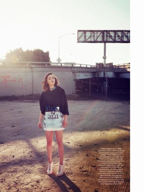 Emilia Clarke - InStyle UK April 2014