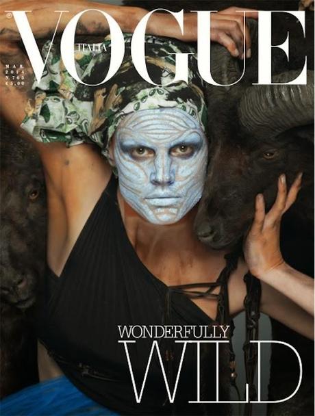 Saskia De Brauw by Steven Meisel for Vogue Italia March 2014