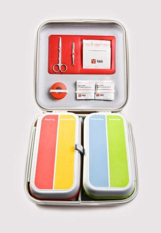 Falck first-aid kit by Designit