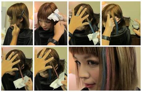 New Launches From The Body Shop – Limited Edition Blueberry and Spring Trend Makeup Collection. HAIR CHALKING.jpg