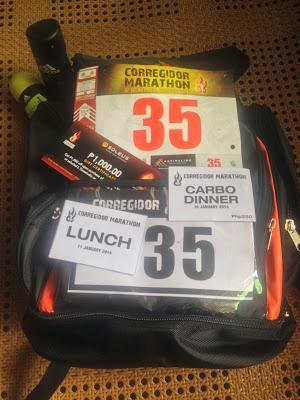 Corregidor Marathon 2013 Race Pack