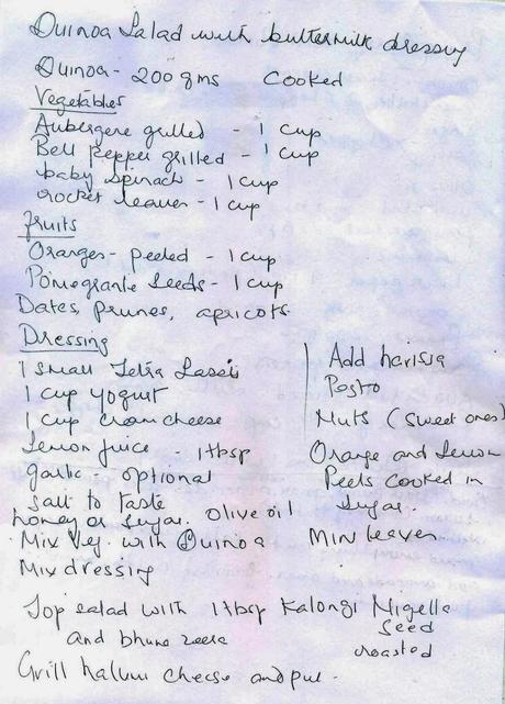 From Kanchan Kapoor´s Own Recipe Diary