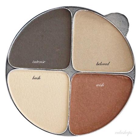 Ellana Week: Eyebrow/Eyeshadow Quad in Intense, Beloved, Hush, Wish