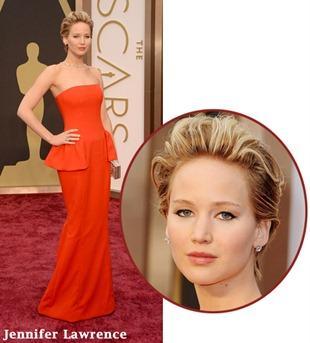 Jennifer Lawrence at the 2014 Oscars