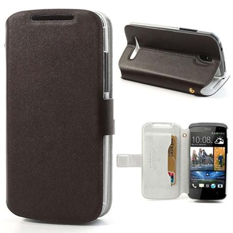 Wallet Leather Case for the HTC Desire 500.