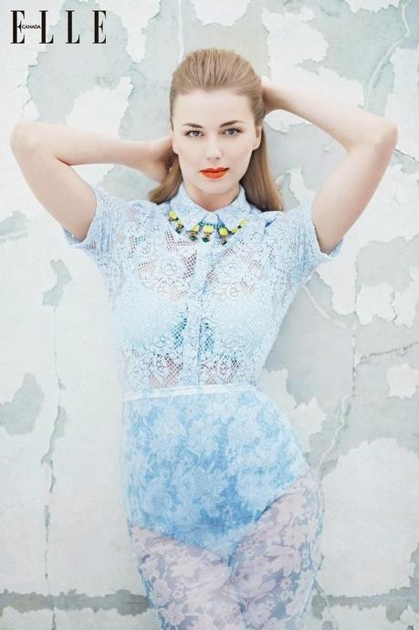 Emily VanCamp for Elle Canada Shoot