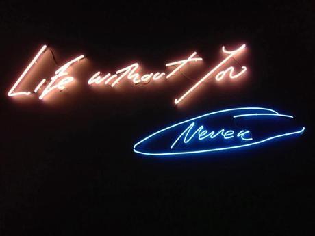 NEON SIGN TYPE & the Queen, Tracey Emin
