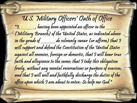 military oath of service