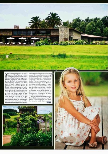 Valeria Mazza - Hola Magazine Spain March 2014