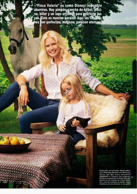 Valeria Mazza - Hola Magazine Spain March 2014