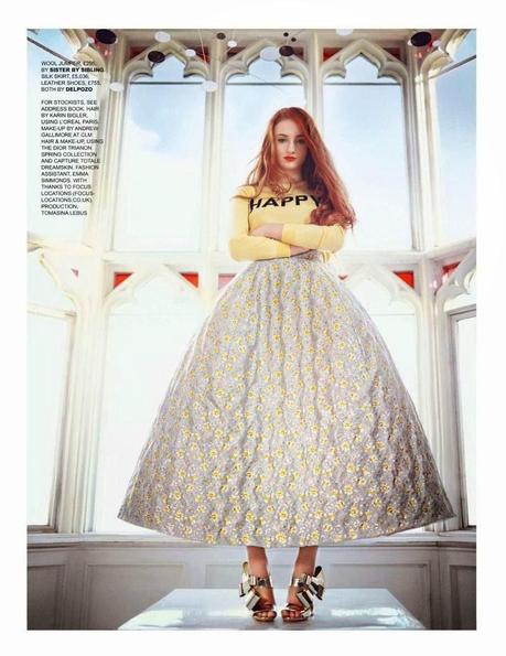 Sophie Turner - Tatler Magazine UK April 2014