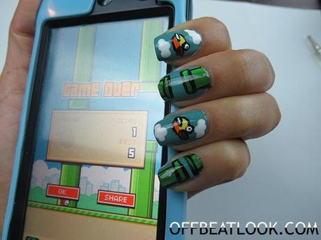 Flappy Bird Nails